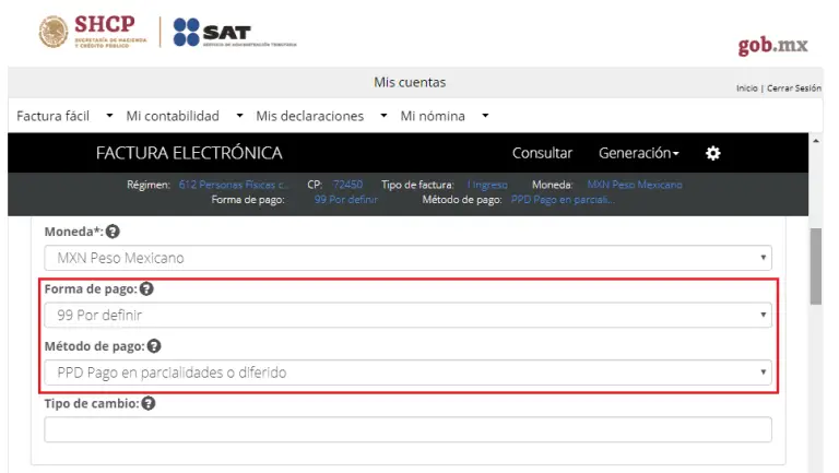 Complemento de Recepción de Pago