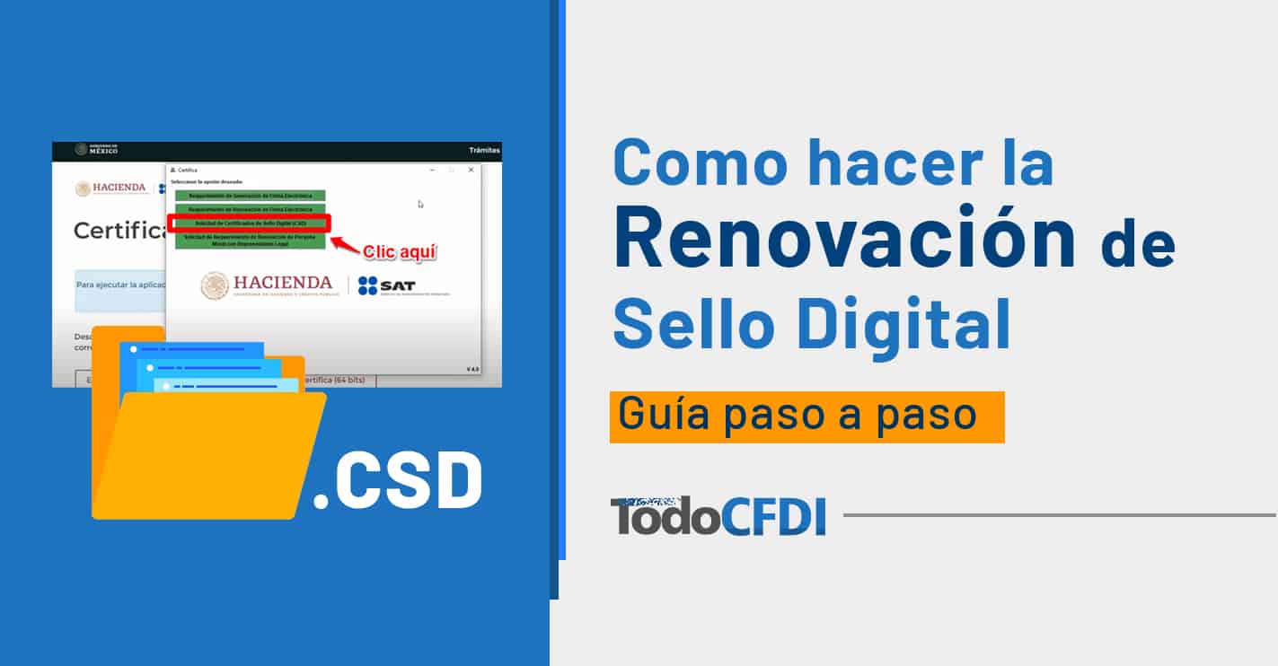 Como hacer la Renovación de Sello Digital