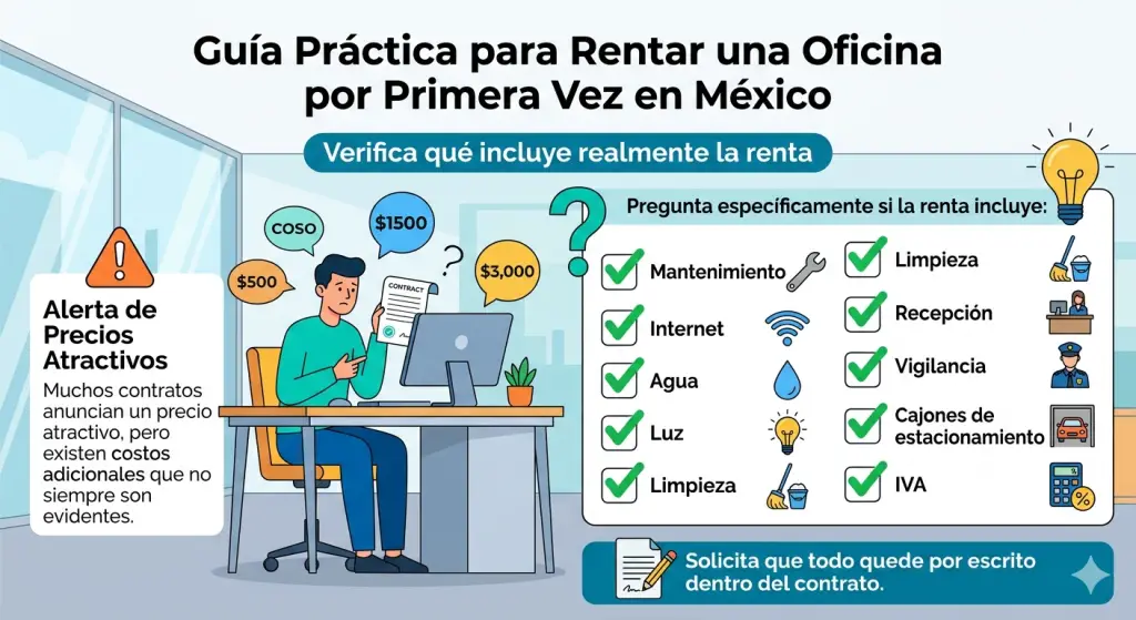 Guía Práctica para Rentar una Oficina por Primera Vez en México